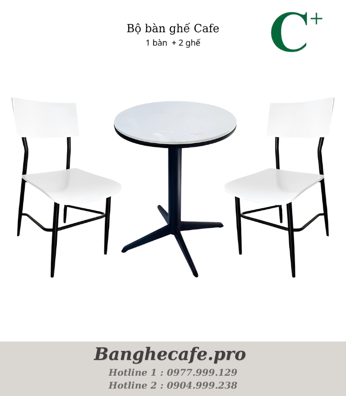 Bộ bàn ghế cafe HO-GMTCBCF217