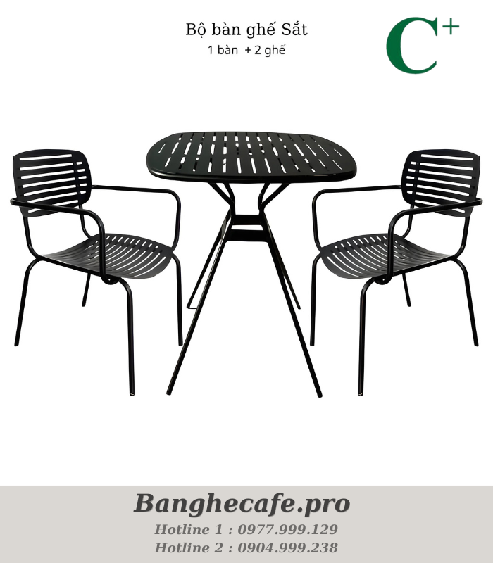 Bộ bàn ghế cafe HO-GMTCBCF220