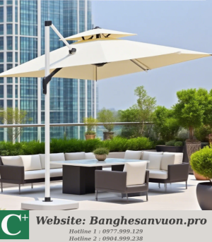 Ô lệch tâm vuông xoay 360 độ